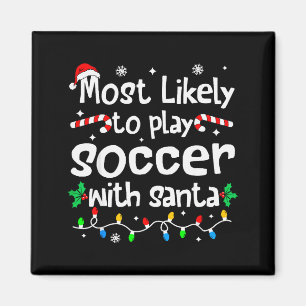 Íman Mais Propenso a Jogar Futebol com o Papai Noel Nat
