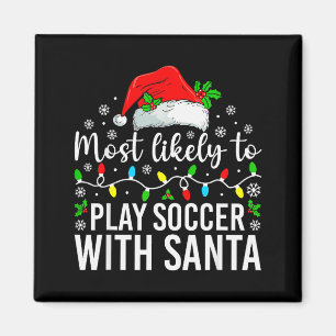 Íman Mais Propenso a Jogar Futebol com o Papai Noel Nat