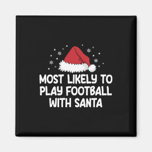 Íman Mais Propenso a Jogar Futebol com Papai Noel