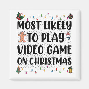 Íman Mais Propenso a Jogar Video Game no Natal Gaming