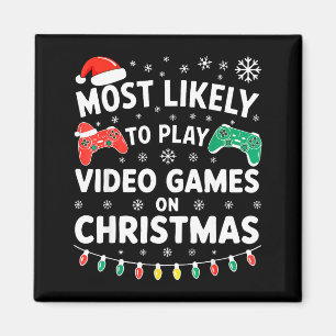 Íman Mais Propenso a Jogar Video Games na Camisa de Nat
