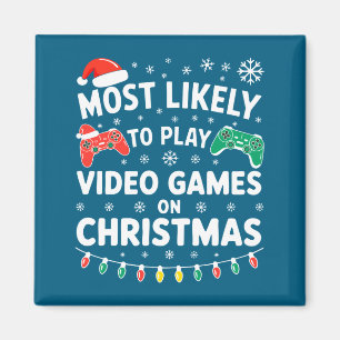 Íman Mais Propenso a Jogar Video Games na Camisa de Nat