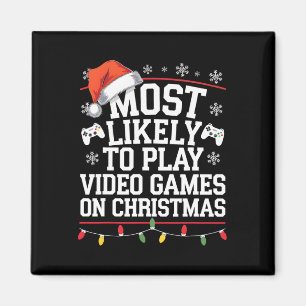 Íman Mais Propenso a Jogar Video Games no Vídeo de Nata