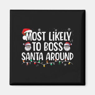 Íman Mais Propenso a Mandar no Papai Noel em Família Na