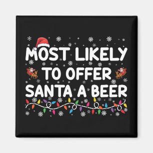 Íman Mais Propenso a Oferecer Uma Cerveja ao Papai Noel