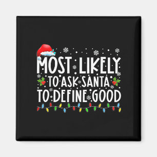 Íman Mais Propenso a Pedir ao Papai Noel para Definir u