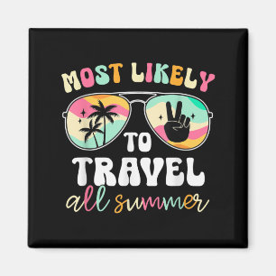 Íman Mais Propenso a Viajar Todo Verão Último Dia de