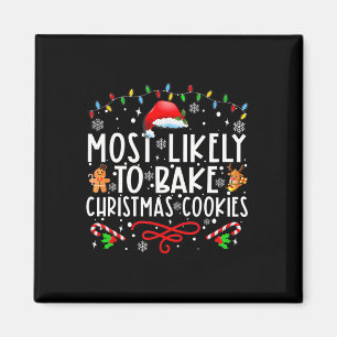 Íman Mais Provável A Assar De Biscoitos De Natal
