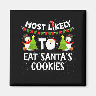 Íman Mais Provável De Comer Os Biscoitos Do Papai Noel