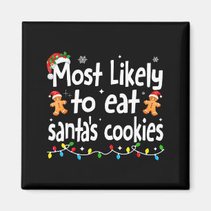 Íman Mais Provável De Comer Os Biscoitos Do Papai Noel