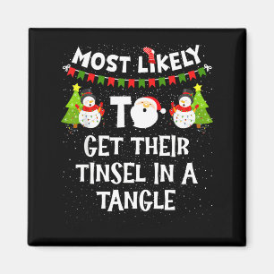 Íman Mais Provável de Emaranhar o Tinsel no Natal