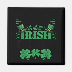 Íman Mais provável de fazer um adeus irlandês engraçado
