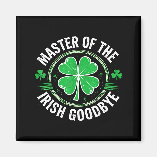 Íman Mais provável de fazer um adeus irlandês engraçado (Frente)