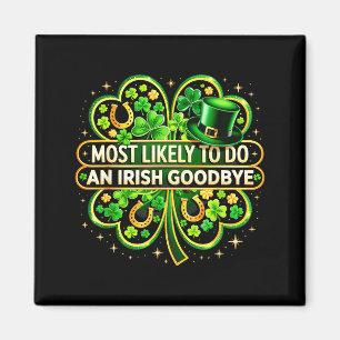 Íman Mais provável de fazer um adeus irlandês trevo st