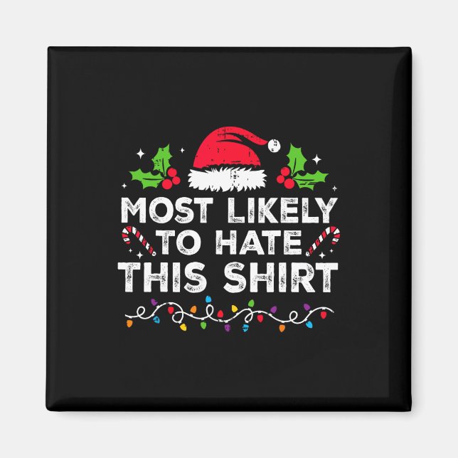 Íman Mais Provável De Odiar Este Natal Correspondente  (Frente)