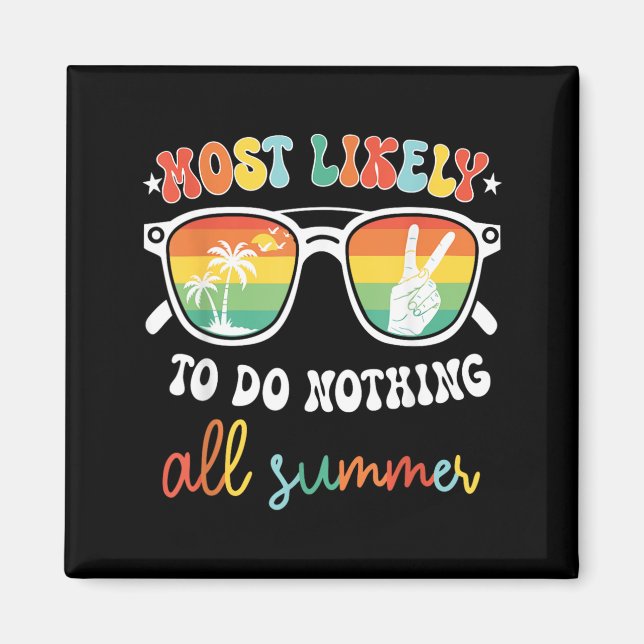 Íman Mais Provável Fazer Nada Verão Fim De Ano (Frente)
