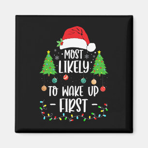 Íman Mais Provável Para Acordar Do Primeiro Natal Xmas