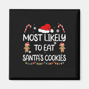Íman Mais Provável Para Comer O Natal Da Família Santas