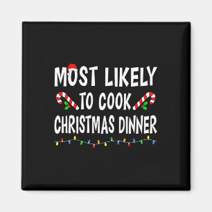 Íman Mais Provável Para Cozinhar Janto De Natal Família