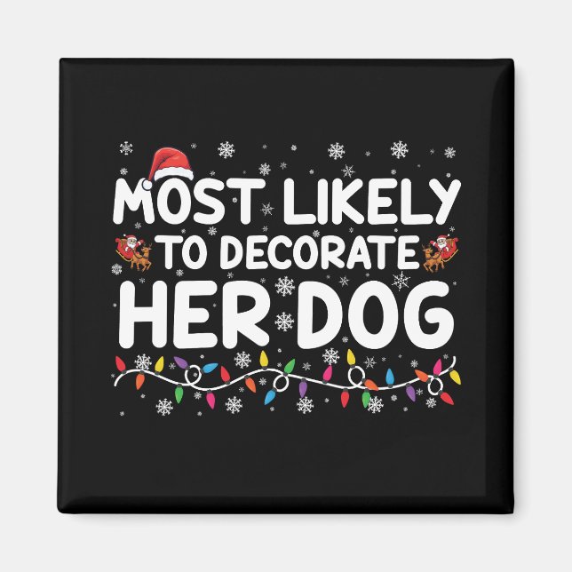 Íman Mais Provável Para Decorar O Natal Da Família De C (Frente)