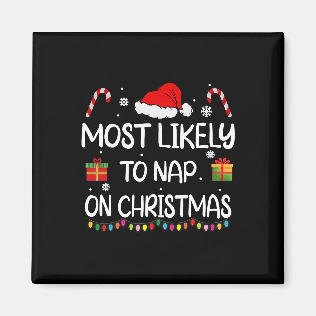 Íman Mais Provável Para Dormir Na Festa De Natal (Frente)