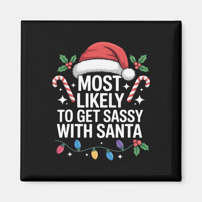 Íman Mais Provável Para Ficar Sy Com O Natal De Papais  (Frente)