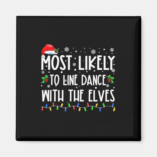 Íman Mais Provável Para Filmar Dança Com Elves Natal Da (Frente)