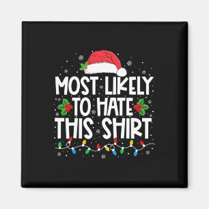Íman Mais Provável Para Odiar Este Pijama De Natal Fami