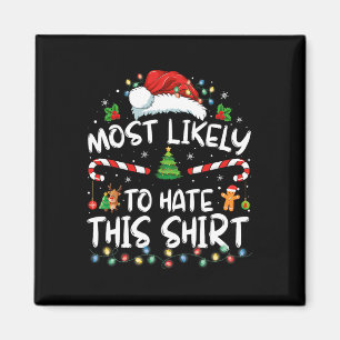 Íman Mais Provável Para Odiar Este Pijama De Natal Fami