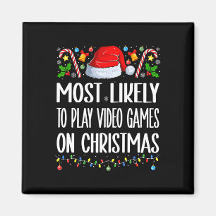 Íman Mais Provável Para Tocar Videos games No Natal Eng