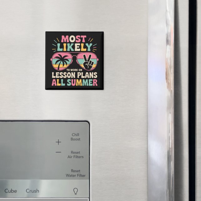 Íman Mais Provável Para Trabalhar Em Planos De Lição O  (In Situ (Fridge))