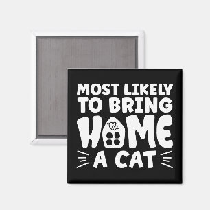 Íman Mais Provável Para Trazer Para Casa Um Gato, Uma L