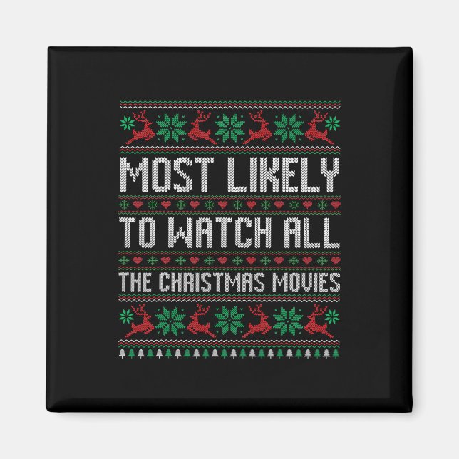 Íman Mais Provável Para Ver Todos Os Filmes De Natal Fa (Frente)