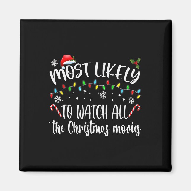 Íman Mais Provável Para Ver Todos Os Filmes De Natal Fa (Frente)