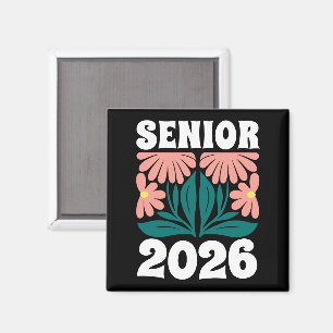 Íman Mais velho 2026 - Graduação de Flores Personalizad