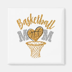 Íman Mais velho de basquete Mãe Leopardo de Basquete Mã