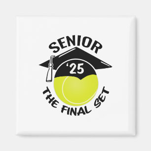 Íman Mais velho tênis 2025 Boné de formatura Final