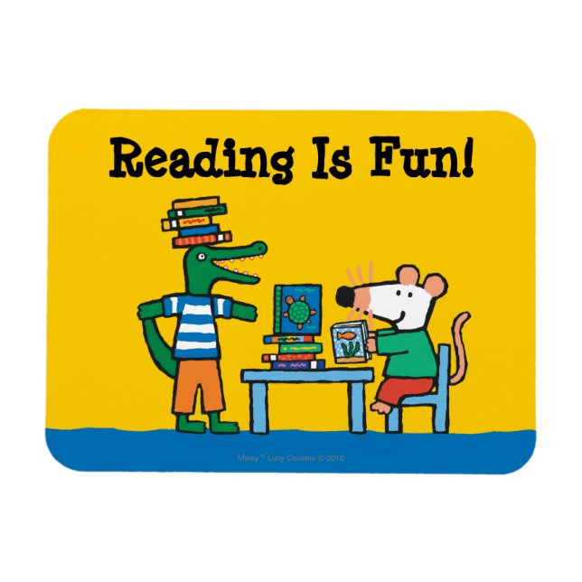 Íman Maisy e Amigos Aproveitem a Biblioteca (Horizontal)