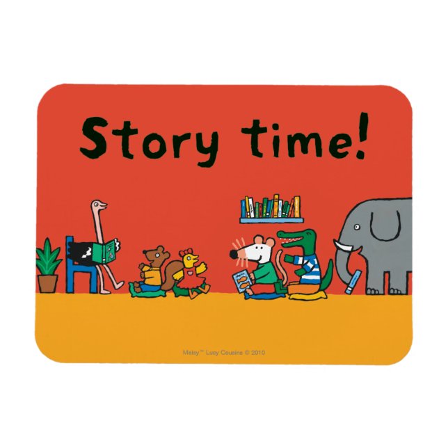 Íman Maisy e Amigos lidos juntos (Horizontal)