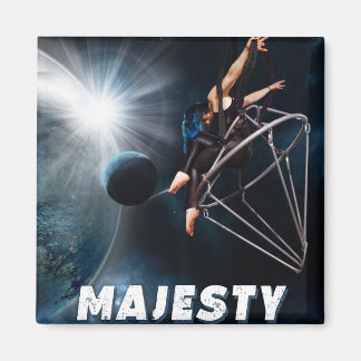 Íman Majestade Artes Versáteis Mostram Poster Magnet