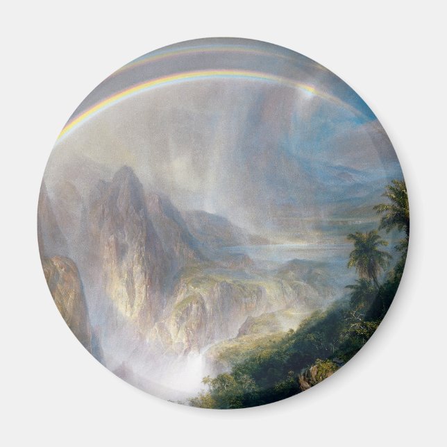 Íman Majestade da Natureza: Arco-Íris sobre Paraíso Tro (Frente)