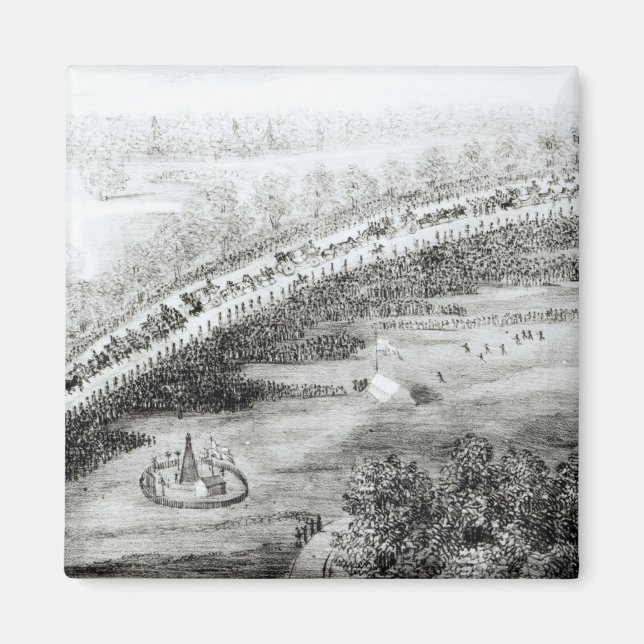 Íman Majestade Graciosa e Saída de Escort (Frente)