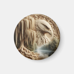 Íman Majexpressa sobre o lago Serene