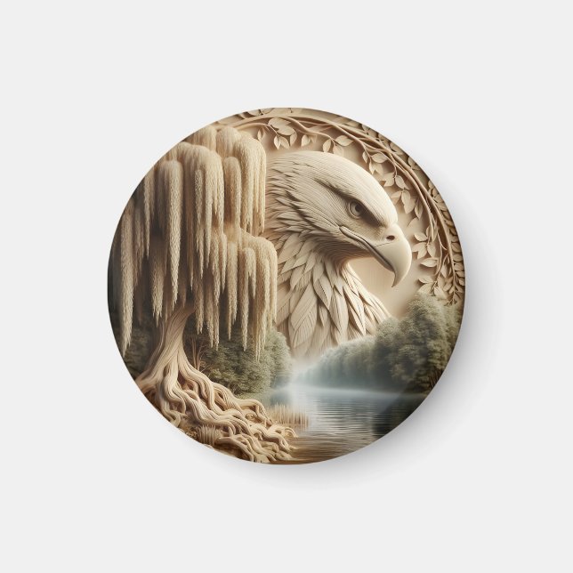 Íman Majexpressa sobre o lago Serene (Frente)