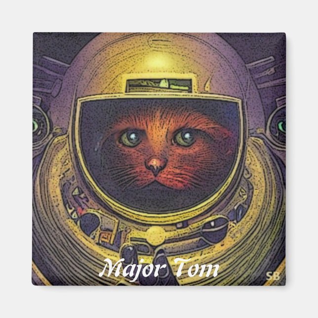Íman Major (Gatinho) Tom: (Frente)
