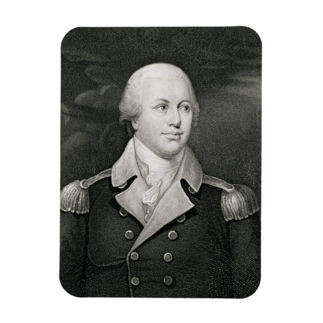 Íman Major-General Nathaniel Greene (1742-86), gravado (Vertical)