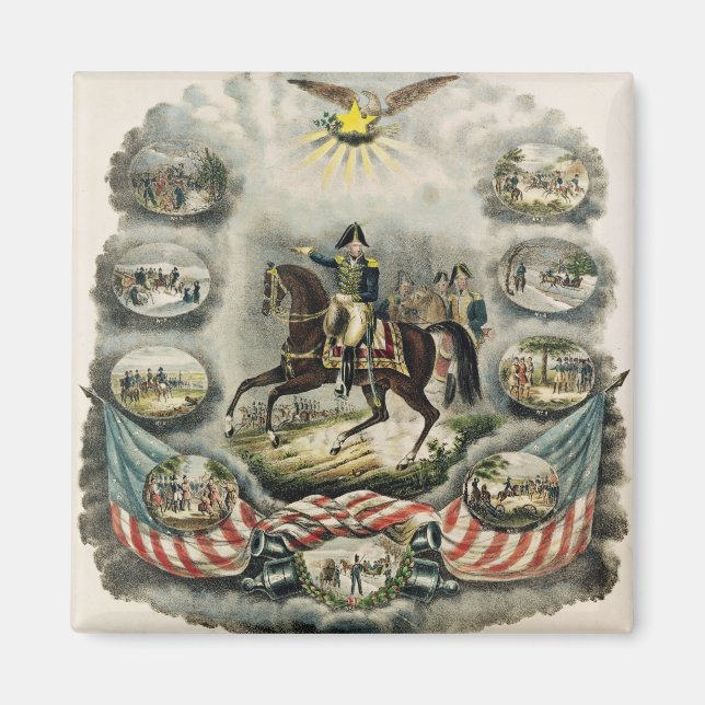 Íman Major-General William Henry Harrison, c.1813 (Frente)