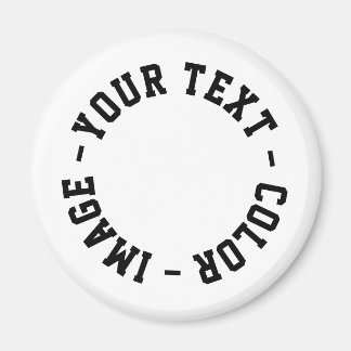 Íman Make It Your Own 2.25 Inch Circle Magnet