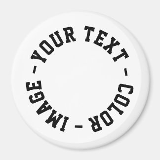 Íman Make It Your Own 3 Inch Circle Magnet