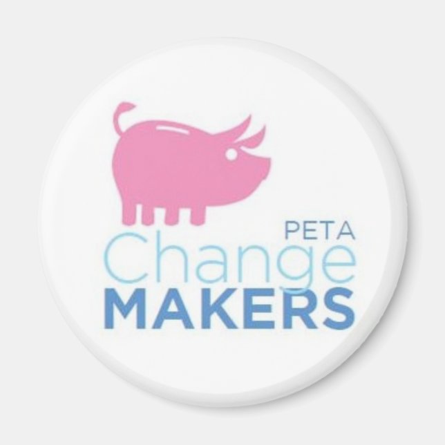 Íman Makers de mudança de PETA (Frente)